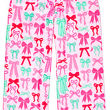Merry Bows Plush Pants