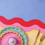 Scalloped Soiree Paper Table Runner