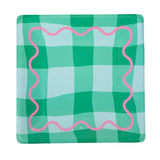 Colorwave Gingham Dinner Plates