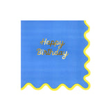 Meri Meri Wiggle Edge Large Napkins – Pack of 16
