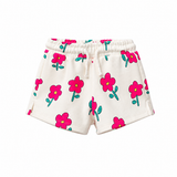 Flower Power Sweatshirt & Shorts Set