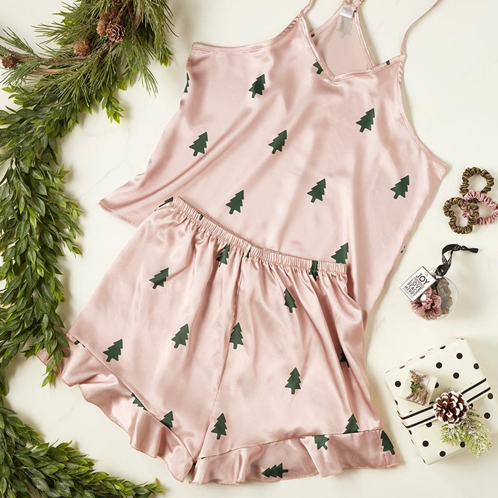 
                      
                        Woodland Tree Cami + Ruffled Shorts PJ sets - #confetti-gift-and-party #-Bella il Fiore
                      
                    