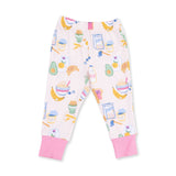 Angel Dear Breakfast Club Pink Long Sleeve Loungewear Set
