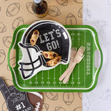 Football Shaped Paper Dinner Napkin