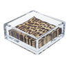 Acrylic Beverage Napkin Holder by Palm Hill Design at Confetti Gift and Party