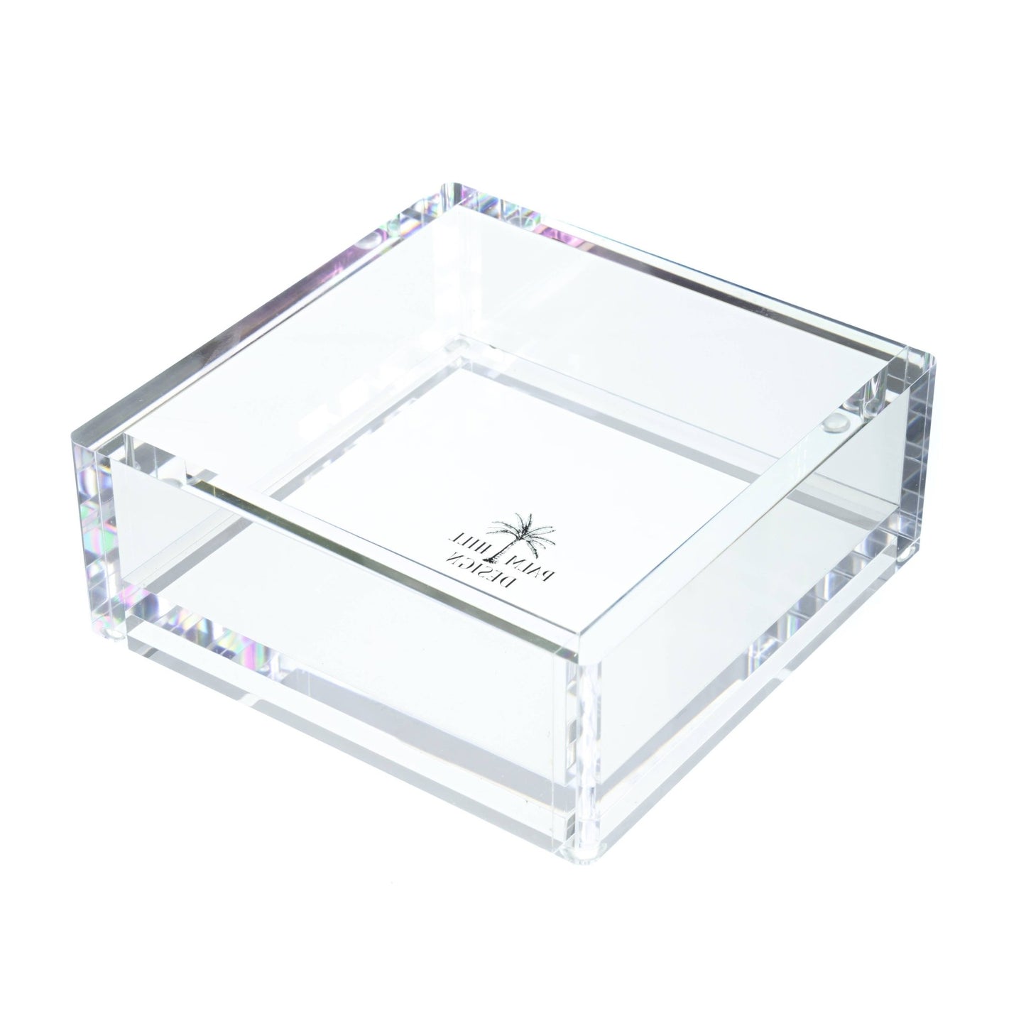 Acrylic Beverage Napkin Holder by Palm Hill Design at Confetti Gift and Party