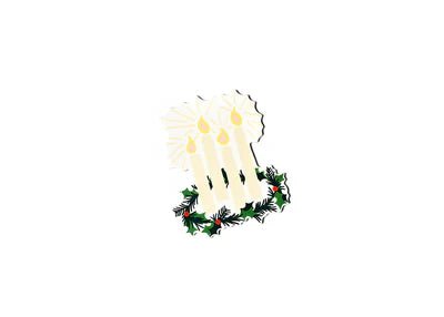 Advent Wreath MINI Attachment by Happy Everything at Confetti Gift and Party