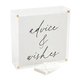Advice & Wishes Box by Mud Pie at Confetti Gift and Party