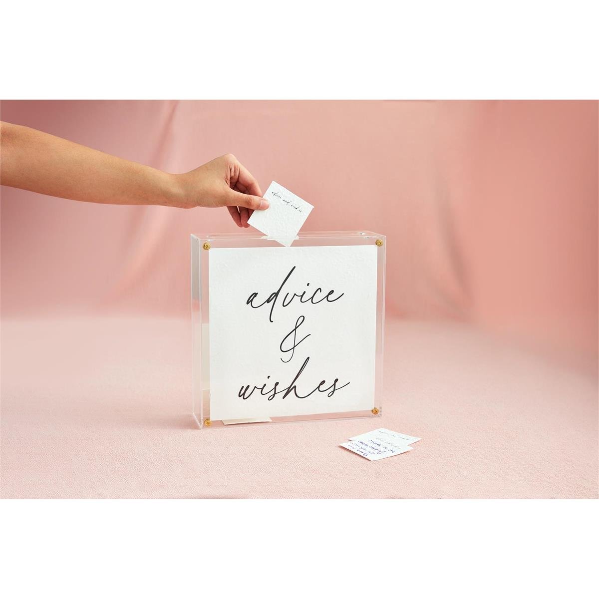 Advice & Wishes Box by Mud Pie at Confetti Gift and Party