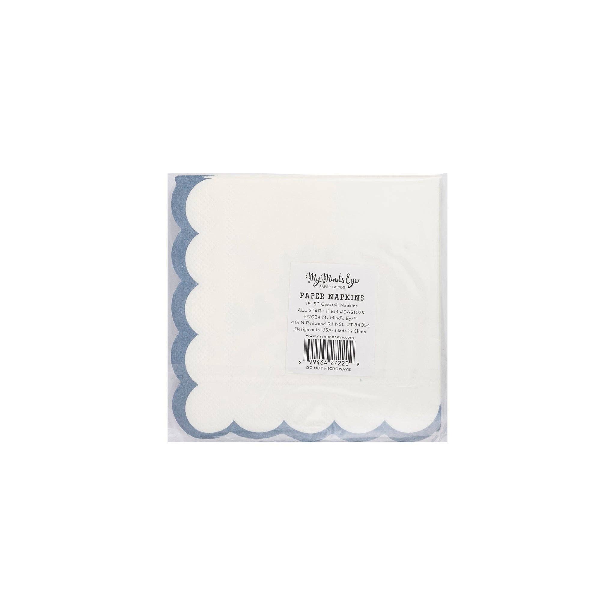 All Star Napkin by My Mind’s Eye at Confetti Gift and Party Tuscaloosa Alabama