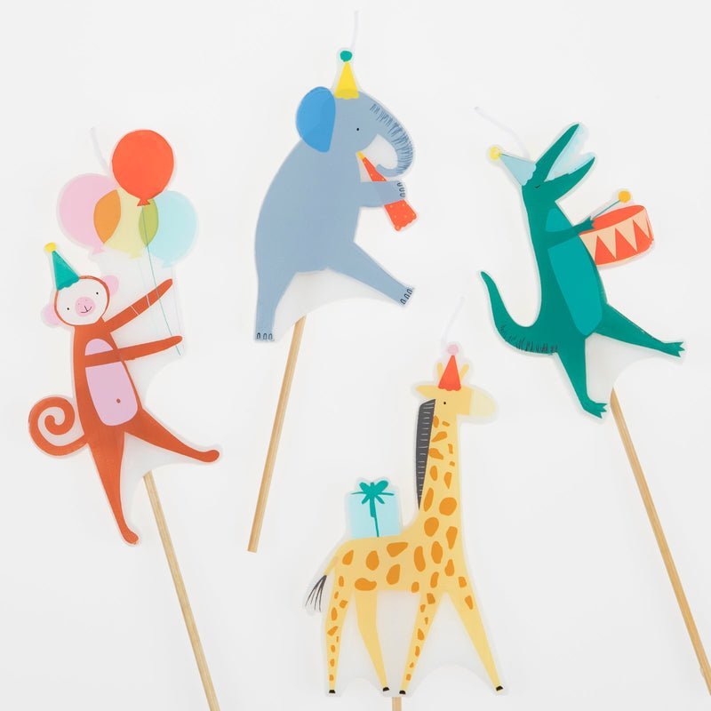 Animal Parade Candles by Meri Meri at Confetti Gift and Party