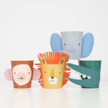  Animal Parade Character Cups by Meri Meri at Confetti Gift and Party