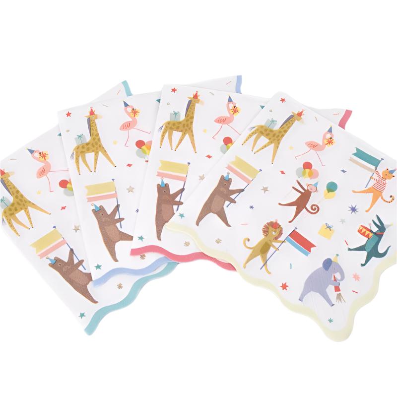 
                      
                        Animal Parade Large Napkins by Meri Meri at Confetti Gift and Party
                      
                    