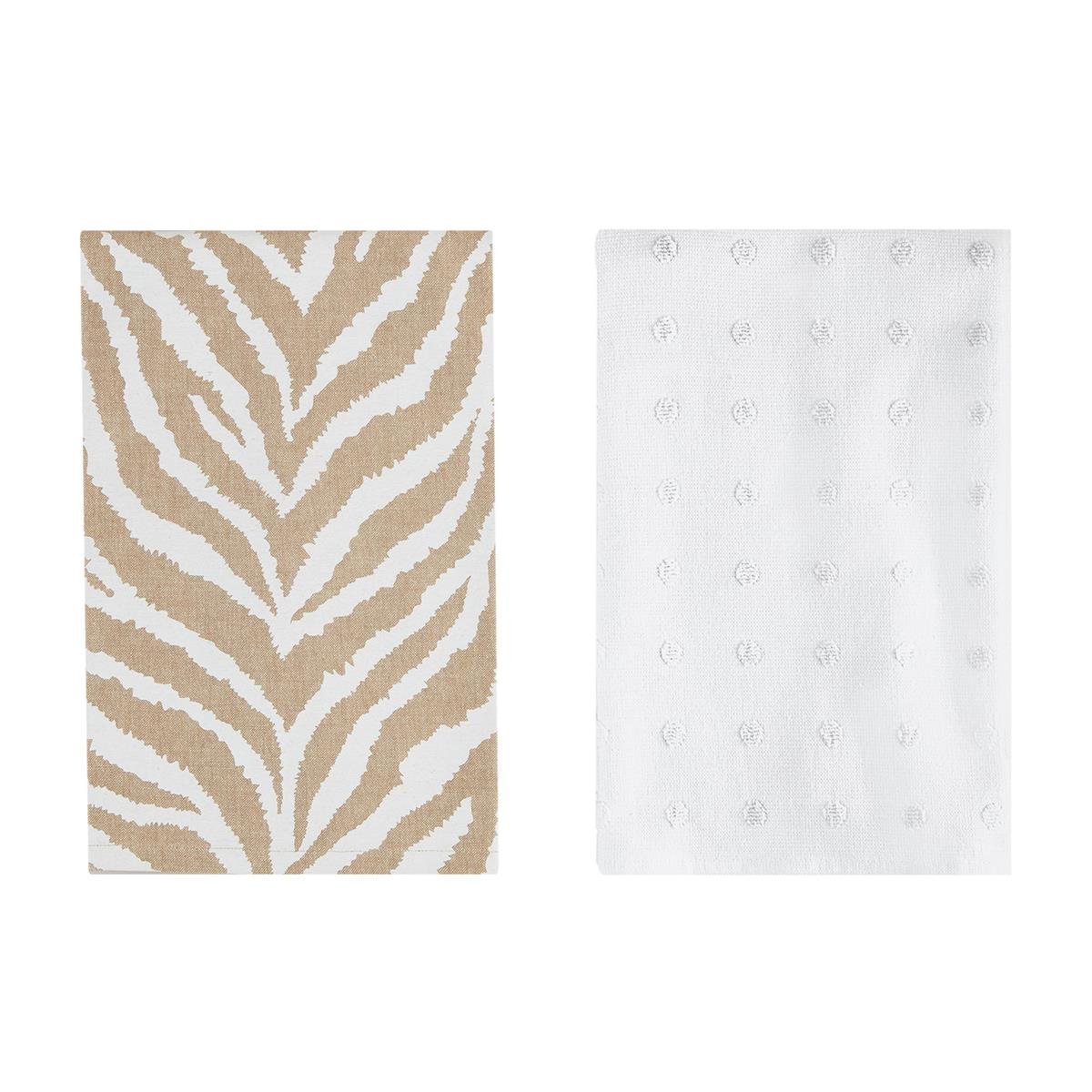 Animal Print Towel Set by Mud Pie at Confetti Gift and Party