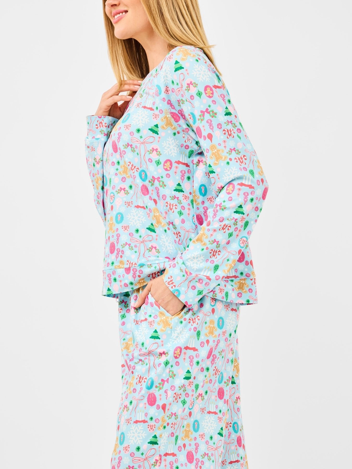 Annie Pajama Pant Set (Long Sleeve) - Jolly Jubilee by Mary Square at Confetti Gift and Party Tuscaloosa Alabama