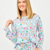 Annie Pajama Pant Set (Long Sleeve) - Jolly Jubilee by Mary Square at Confetti Gift and Party Tuscaloosa Alabama