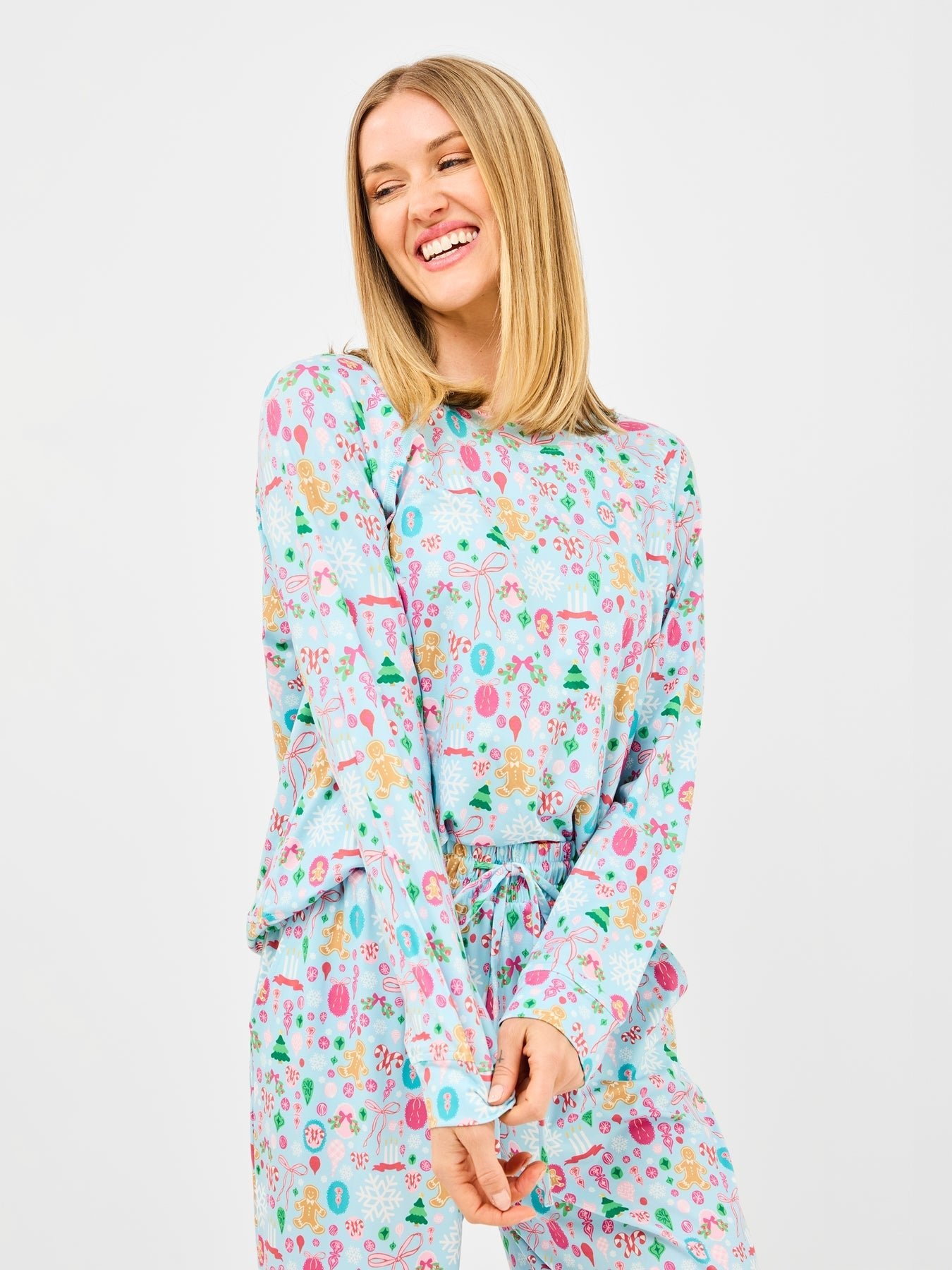 Annie Pajama Pant Set (Long Sleeve) - Jolly Jubilee by Mary Square at Confetti Gift and Party Tuscaloosa Alabama