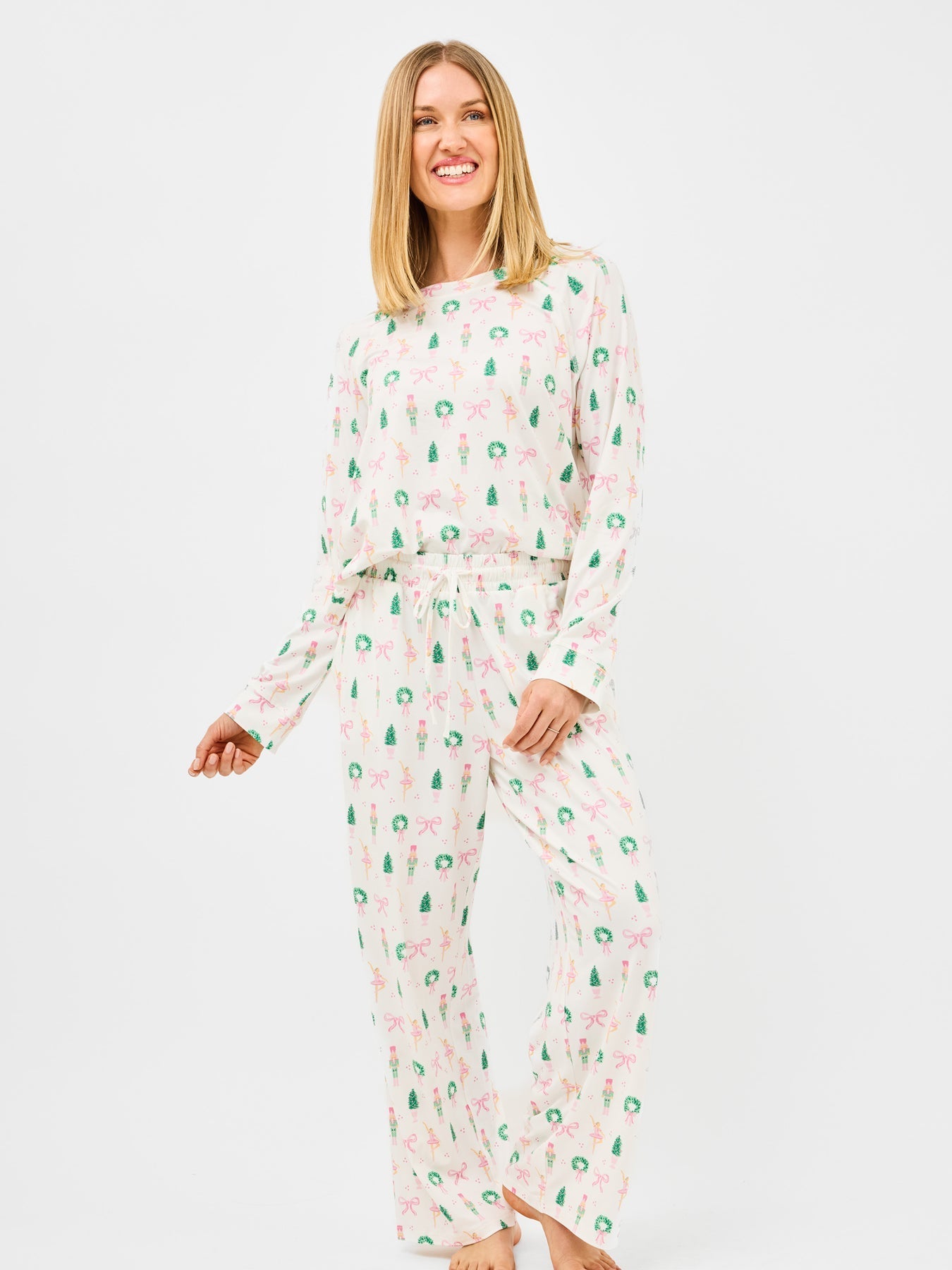 Annie Pajama Pant Set (Long Sleeve) - Sugar Plum Dreams by Mary Square at Confetti Gift and Party Tuscaloosa Alabama