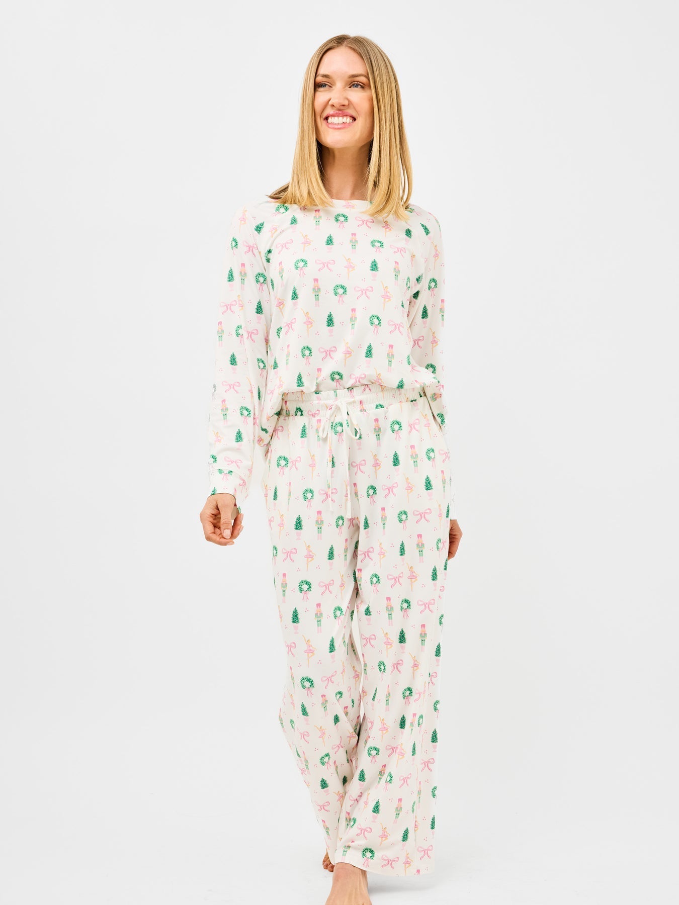 Annie Pajama Pant Set (Long Sleeve) - Sugar Plum Dreams by Mary Square at Confetti Gift and Party Tuscaloosa Alabama