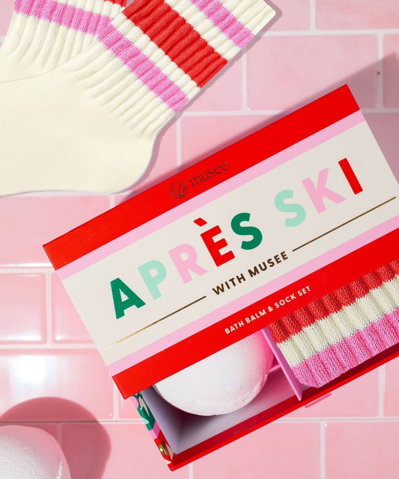 Apres Ski Bath Balm & Sock Set by Musee Bath at Confetti Gift and Party Tuscaloosa Alabama