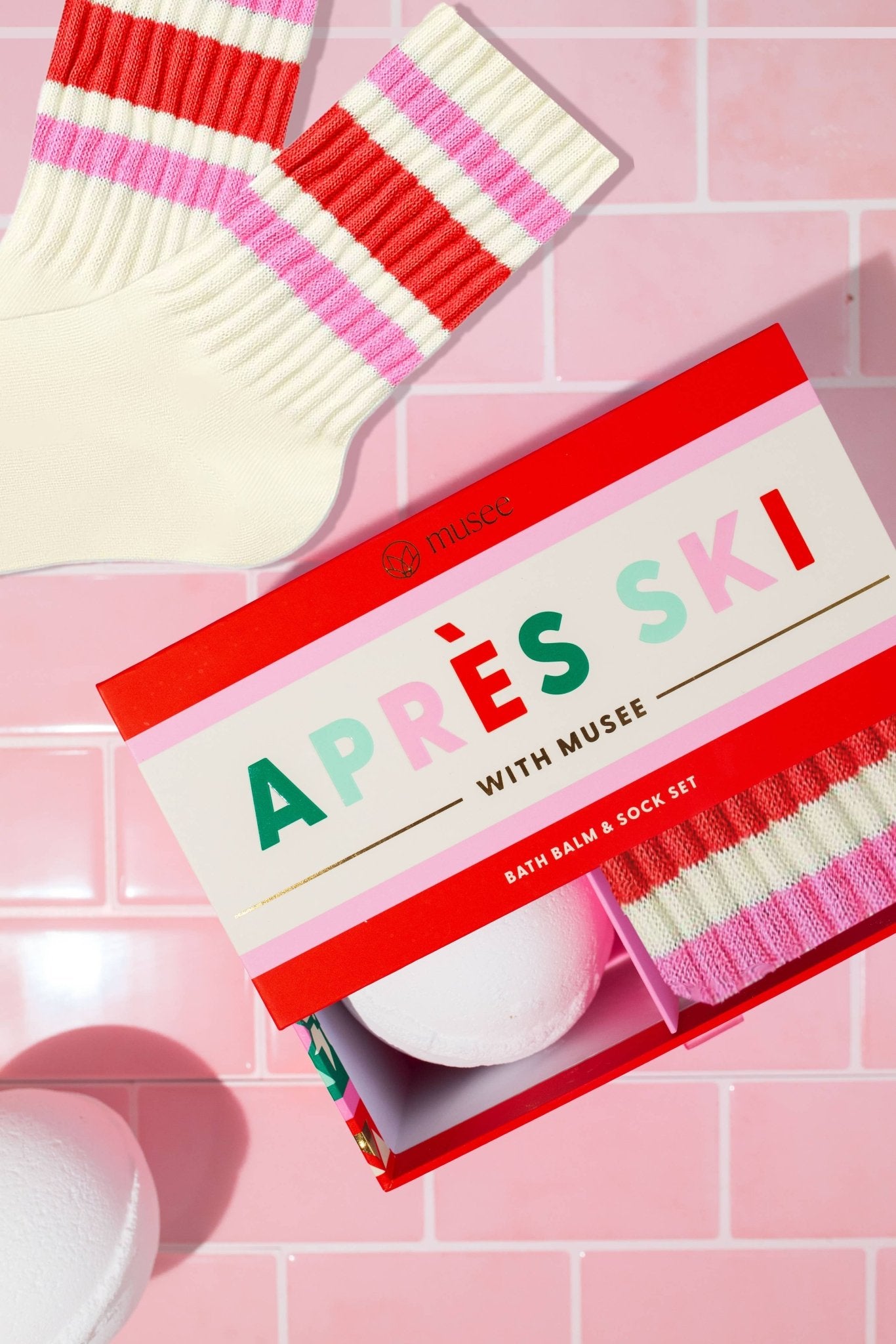 Apres Ski Bath Balm & Sock Set by Musee Bath at Confetti Gift and Party Tuscaloosa Alabama