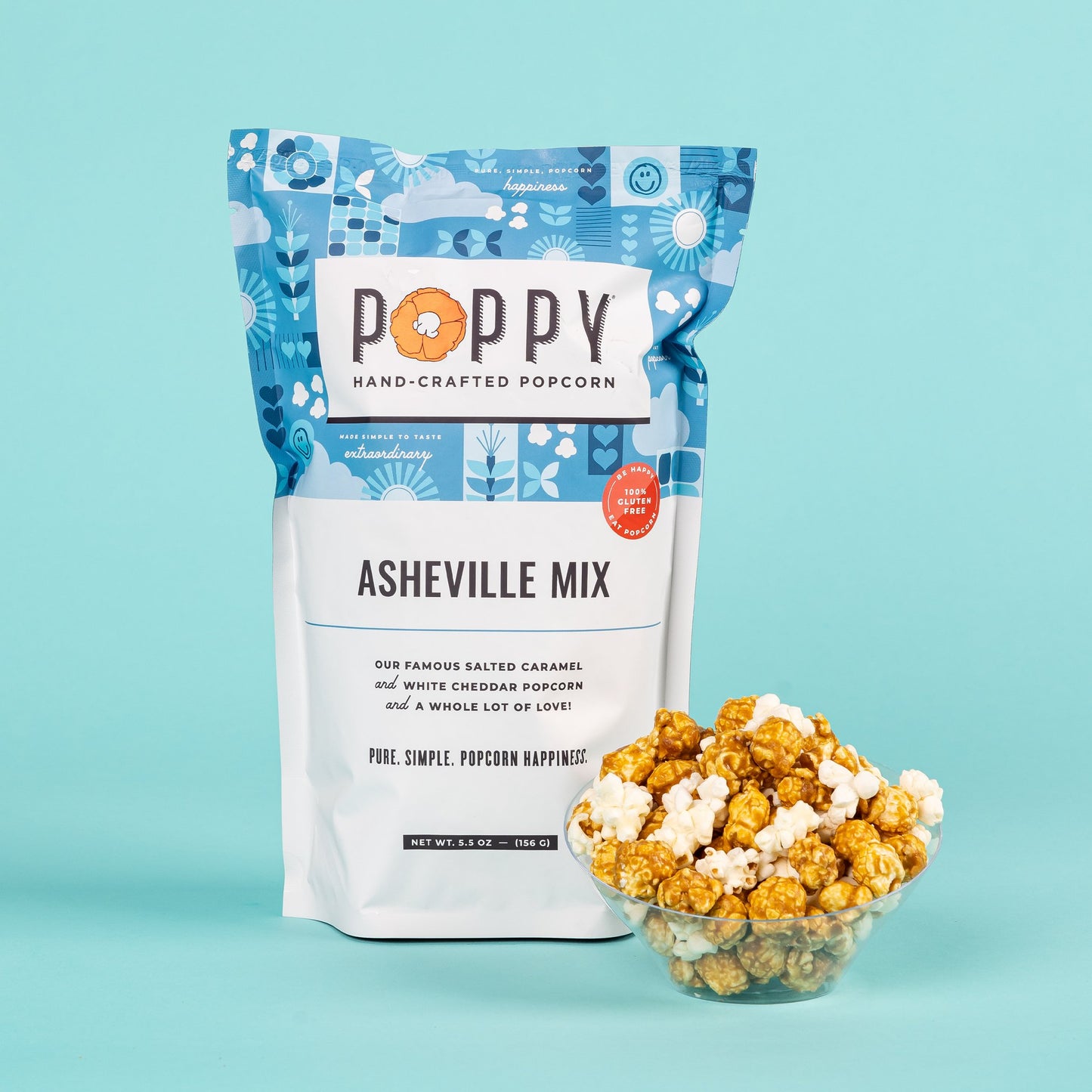 Asheville Mix Popcorn by Poppy Popcorn at Confetti Gift and Party