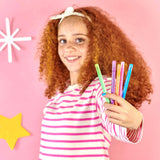 Switch-eroo!: Sparkle Glittery Color-Changing Markers Set of 12