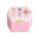 Ballerina Musical Jewelry Box – Hexagon Style with Tutu Detail by Mud Pie at Confetti Gift and Party Tuscaloosa Alabama