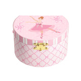 Ballerina Musical Jewelry Box – Hexagon Style with Tutu Detail by Mud Pie at Confetti Gift and Party Tuscaloosa Alabama