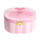 Ballerina Musical Jewelry Box – Hexagon Style with Tutu Detail by Mud Pie at Confetti Gift and Party Tuscaloosa Alabama