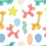 Balloon Animals Blue - 2 Way Zipper Romper by Angel Dear at Confetti Gift and Party Tuscaloosa Alabama