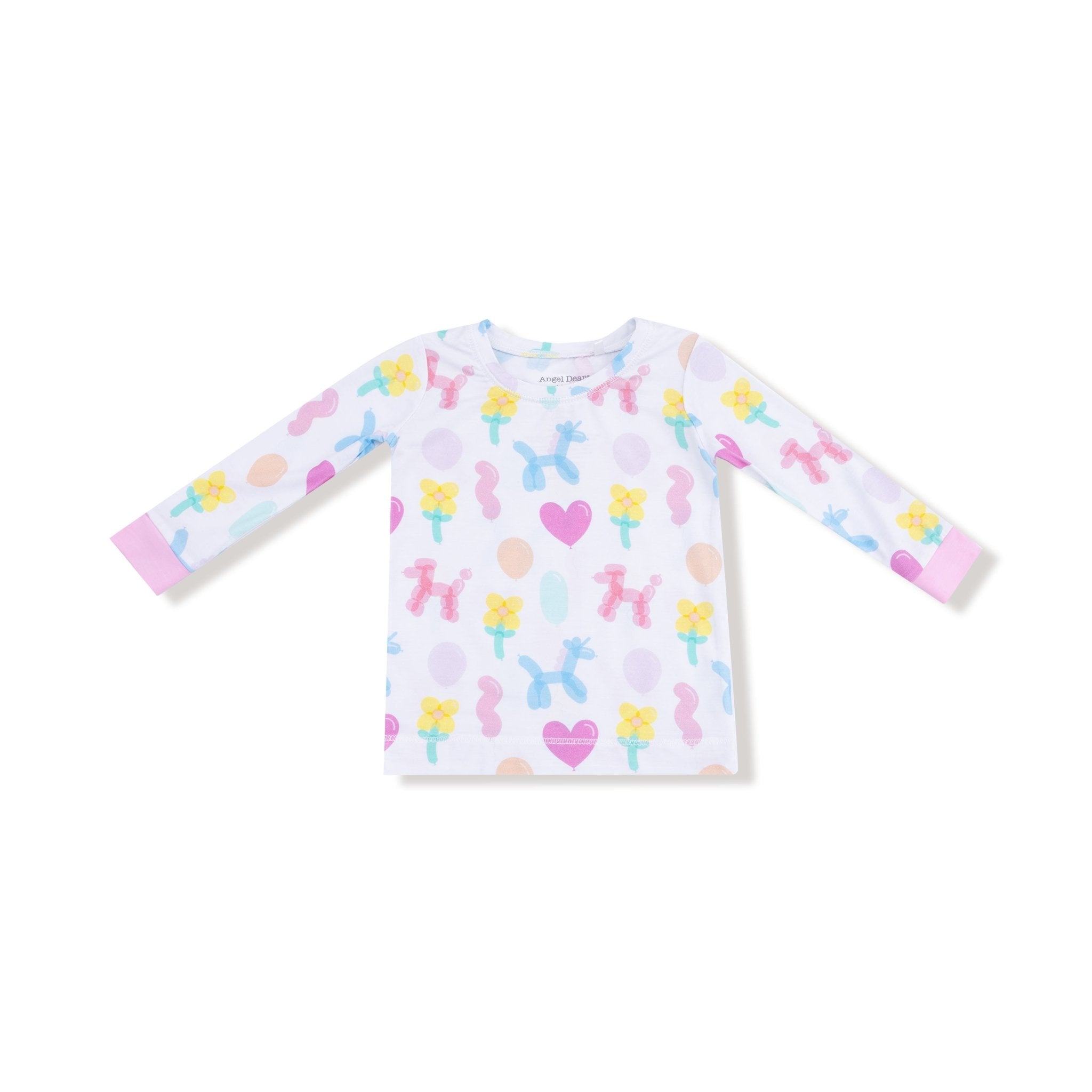 Balloon Animals Pink - L/s Loungewear Set by Angel Dear at Confetti Gift and Party Tuscaloosa Alabama