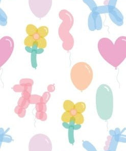 Balloon Animals Pink - L/s Loungewear Set by Angel Dear at Confetti Gift and Party Tuscaloosa Alabama