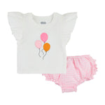 Balloon Pinafore Set by Mud Pie at Confetti Gift and Party Tuscaloosa Alabama