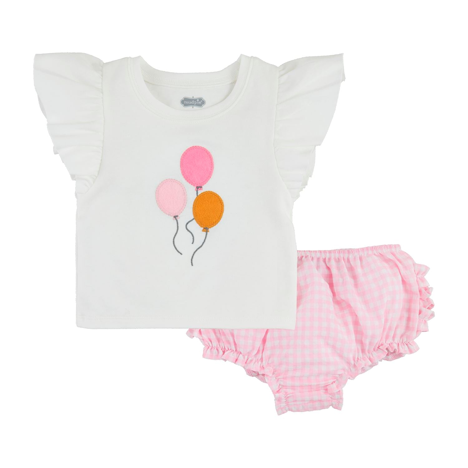 Balloon Pinafore Set by Mud Pie at Confetti Gift and Party Tuscaloosa Alabama