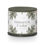 Balsam & Cedar Vanity Tin Candle by Illume at Confetti Gift and Party Tuscaloosa Alabama