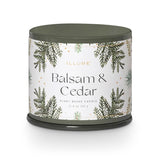Balsam & Cedar Vanity Tin Candle by Illume at Confetti Gift and Party Tuscaloosa Alabama