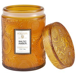 Baltic Amber Candle 5.5 oz Small Jar by Voluspa at Confetti Gift and Party