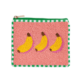 Bananas Beaded Zip Pouch by Mud Pie at Confetti Gift and Party Tuscaloosa Alabama