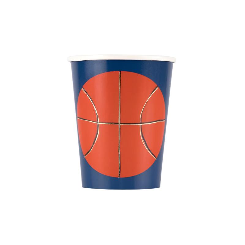 Basketball Cups by Meri Meri at Confetti Gift and Party