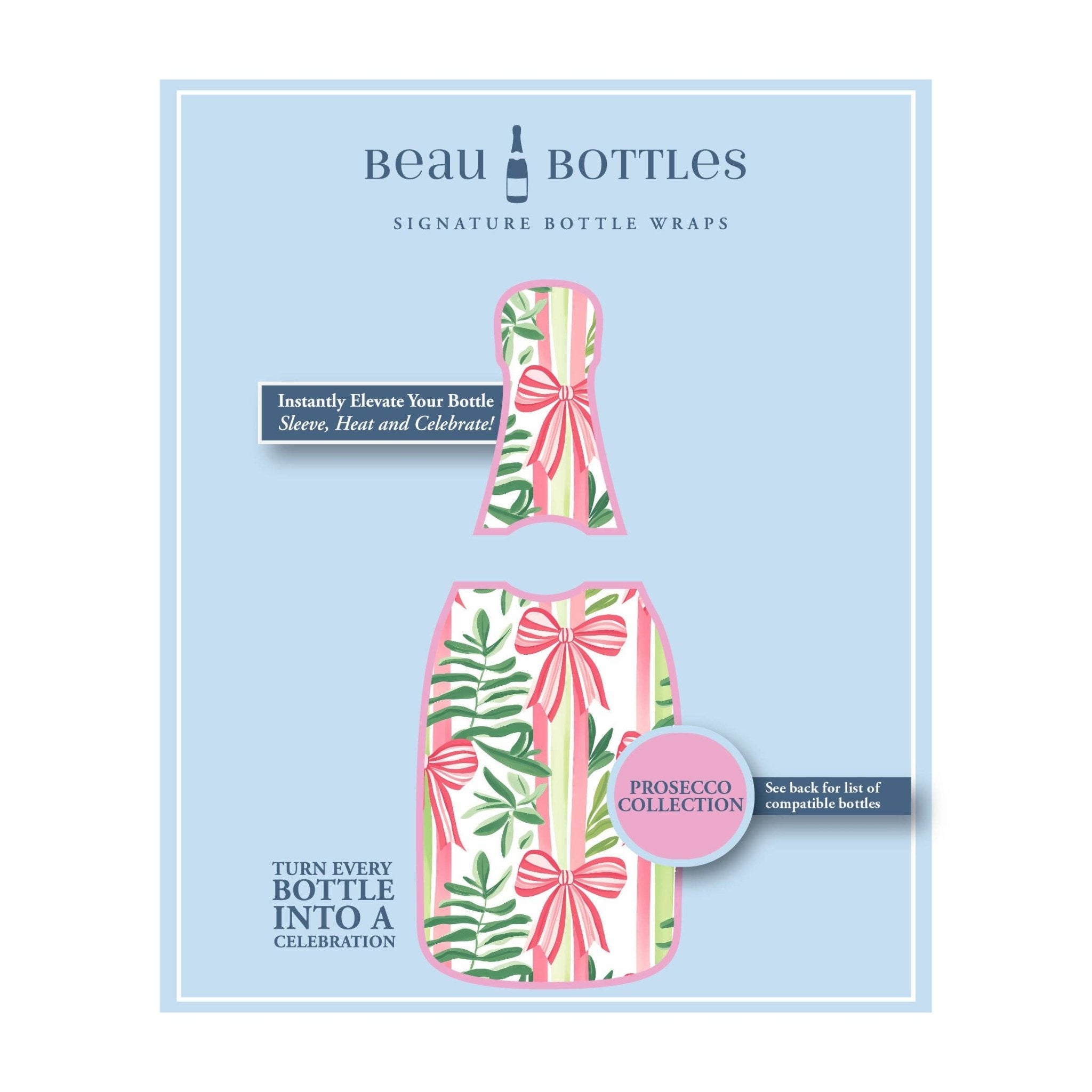Beau Bottles - Beau Bottles Bows of Joy - Prosecco Collection by Beau Bottles at Confetti Gift and Party Tuscaloosa Alabama