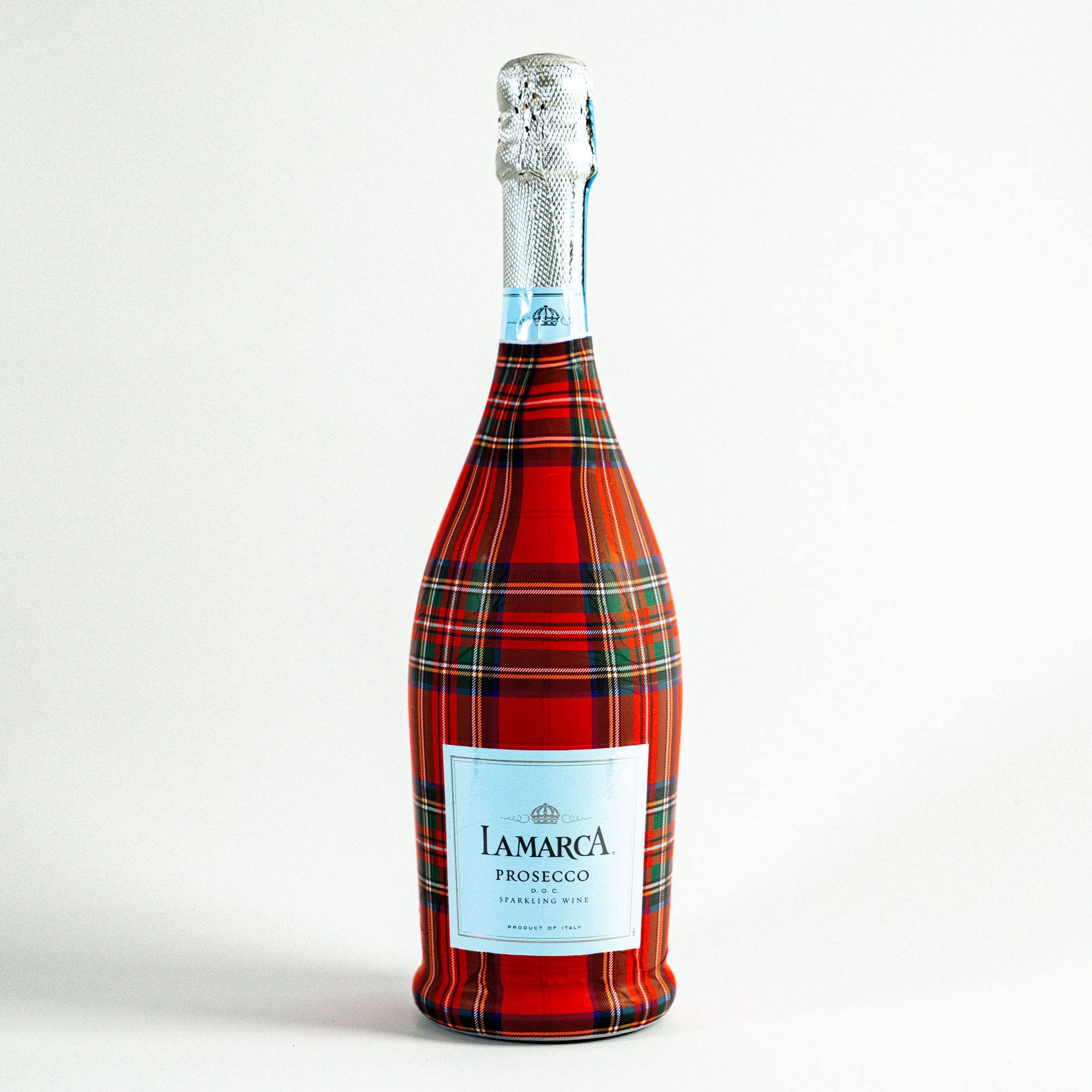 Beau Bottles - Beau Bottles Red and Green Christmas Tartan - Prosecco Collection by Beau Bottles at Confetti Gift and Party Tuscaloosa Alabama