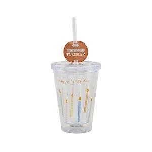 Birthday Light Up Tumbler by Mud Pie at Confetti Gift and Party Tuscaloosa Alabama