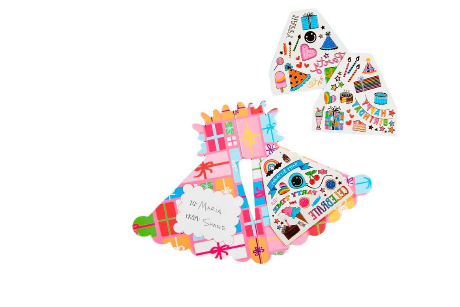 Birthday Tattoo Books by Mud Pie at Confetti Gift and Party Tuscaloosa Alabama