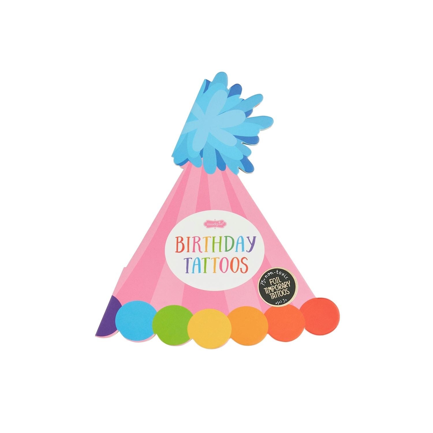 Birthday Tattoo Books by Mud Pie at Confetti Gift and Party Tuscaloosa Alabama