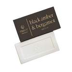 Black Amber & Bergamot Bar Soap by Musee at Confetti Gift and Party Tuscaloosa Alabama