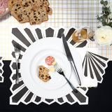 Black and Gold Foil Beverage Napkins by Gatherings by Curated Paperie at Confetti Gift and Party Tuscaloosa Alabama
