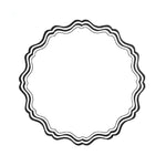 Black and White Fancy Paper Placemats by Gatherings by Curated Paperie at Confetti Gift and Party Tuscaloosa Alabama