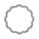 Black and White Fancy Paper Placemats by Gatherings by Curated Paperie at Confetti Gift and Party Tuscaloosa Alabama