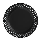 Black Basketweave Paper Dinner Plates by Gatherings by Curated Paperie at Confetti Gift and Party Tuscaloosa Alabama